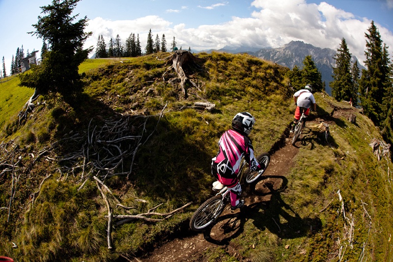 Der Bikepark Leogang ganz in der Nähe des Bike Circus